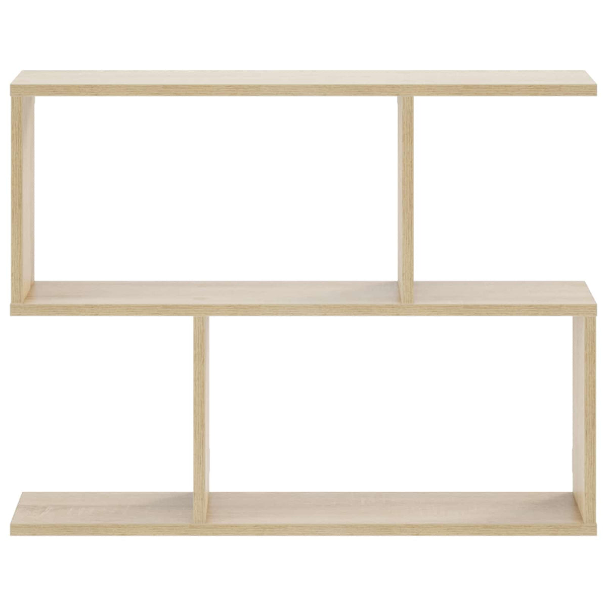 Wall Shelf Sonoma Oak 72 x 17 x 55.5 cm Engineered Wood