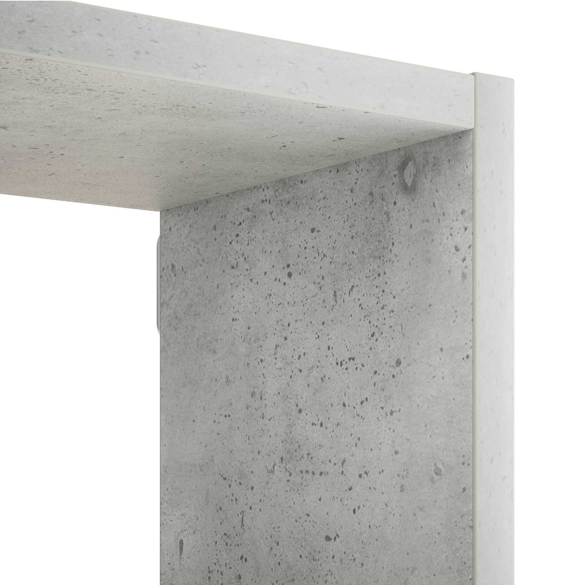 Wall Shelf Concrete Grey 72 x 17 x 55.5 cm Engineered Wood