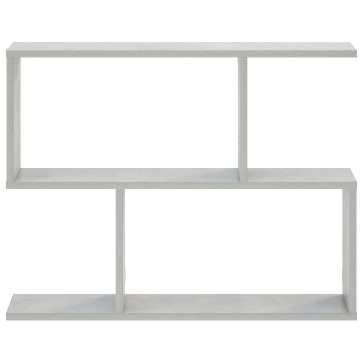 Wall Shelf Concrete Grey 72 x 17 x 55.5 cm Engineered Wood
