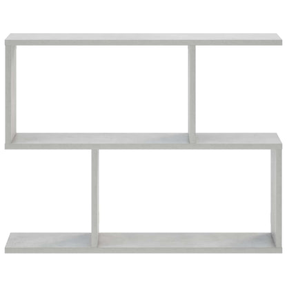 Wall Shelf Concrete Grey 72 x 17 x 55.5 cm Engineered Wood