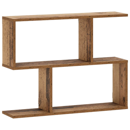 Wall Shelf Oak Wood 72 x 17 x 55.5 cm Engineered Wood
