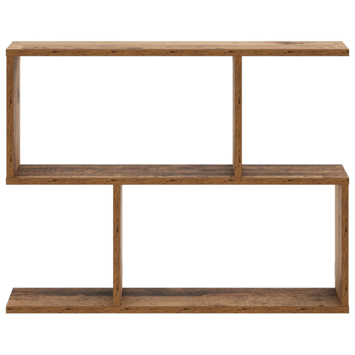 Wall Shelf Oak Wood 72 x 17 x 55.5 cm Engineered Wood