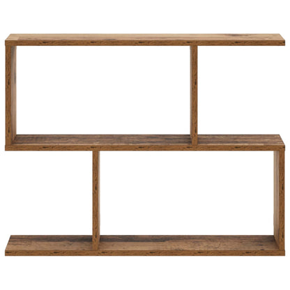 Wall Shelf Oak Wood 72 x 17 x 55.5 cm Engineered Wood