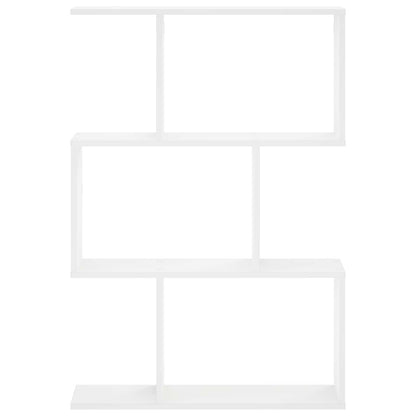 Wall Shelf White 72 x 17 x 105 cm Engineered Wood
