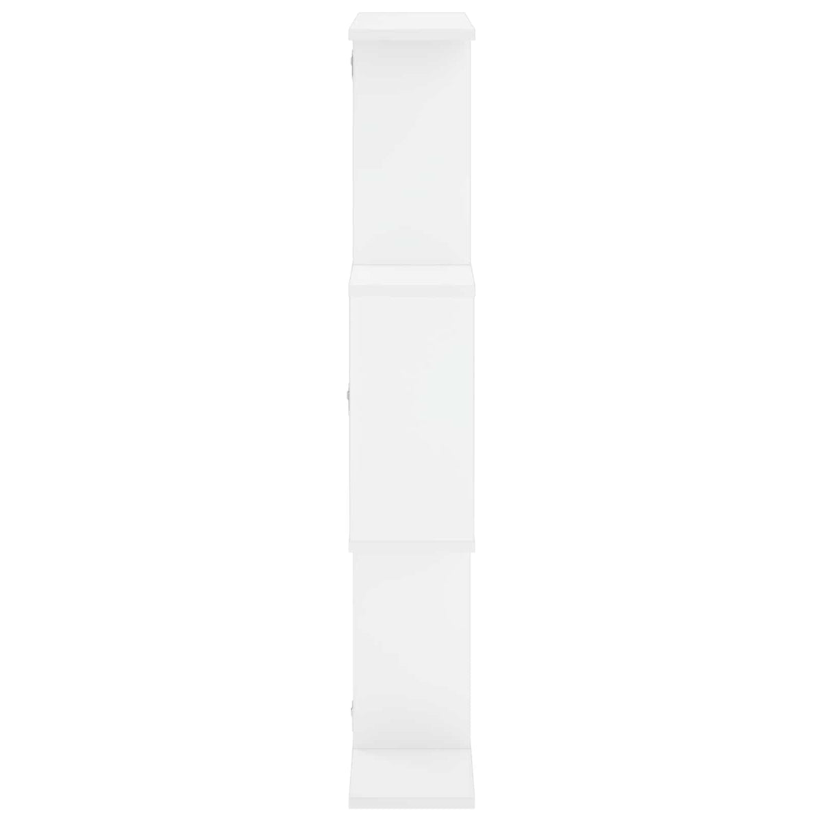 Wall Shelf White 72 x 17 x 105 cm Engineered Wood