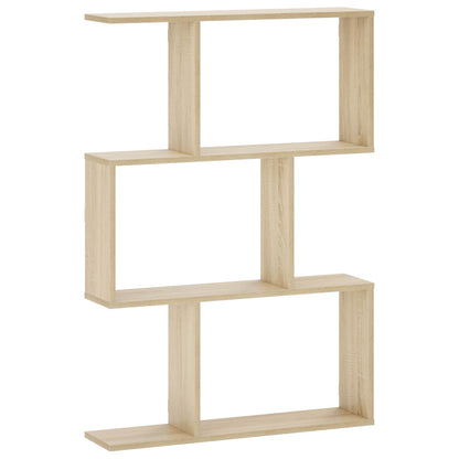 Wall Shelf Sonoma Oak 72 x 17 x 105 cm Engineered Wood