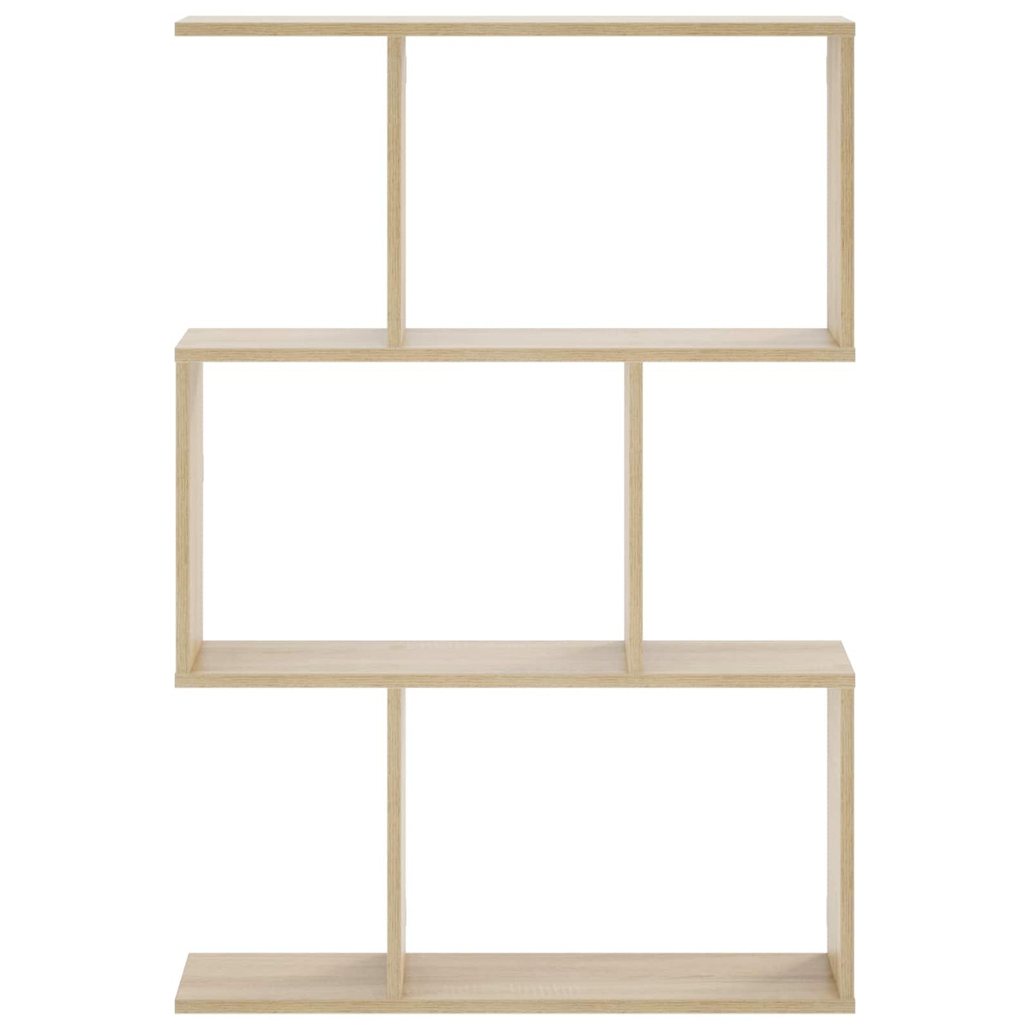 Wall Shelf Sonoma Oak 72 x 17 x 105 cm Engineered Wood