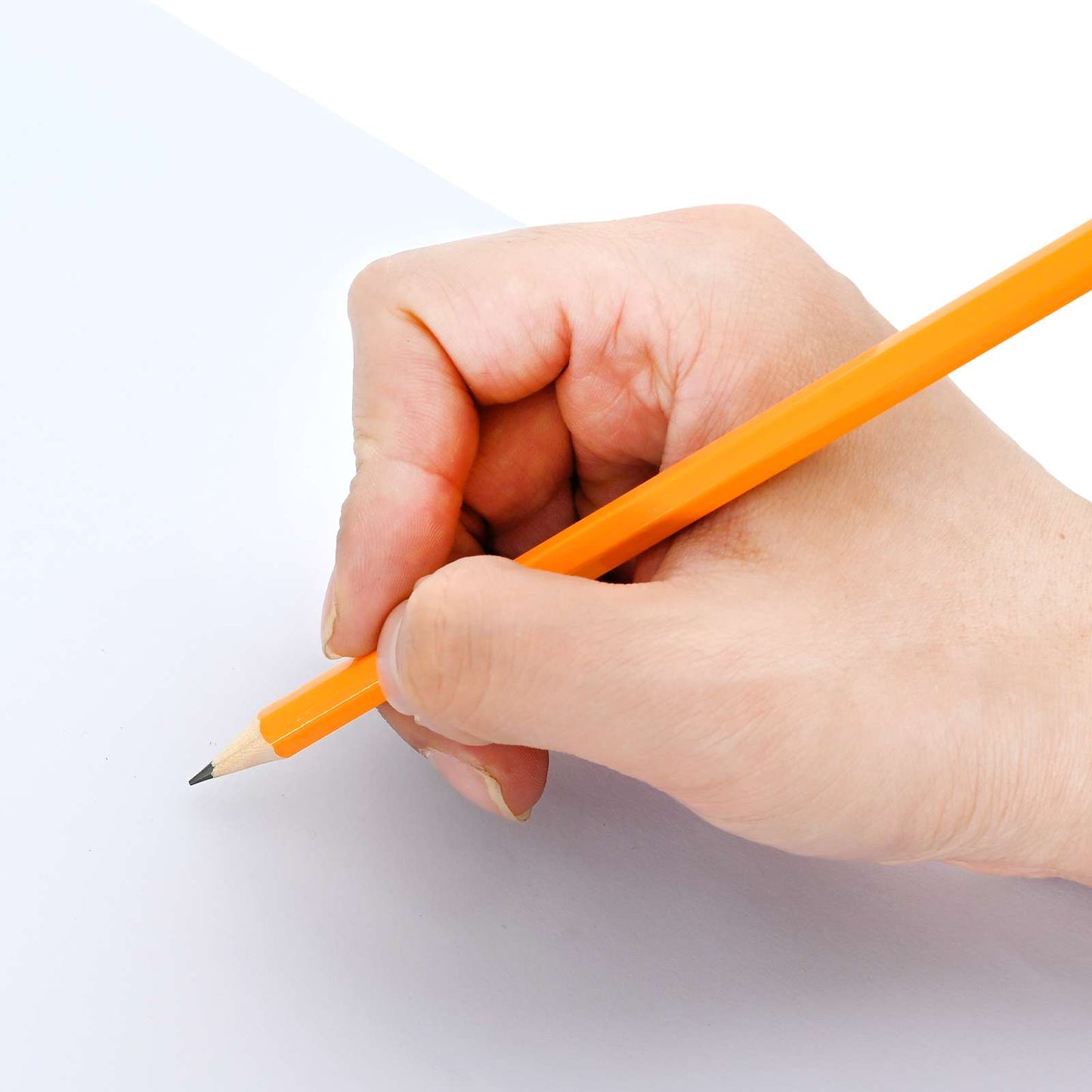 HB Pencils Ø 0.7 x 18.5 cm Yellow Solid Poplar Wood