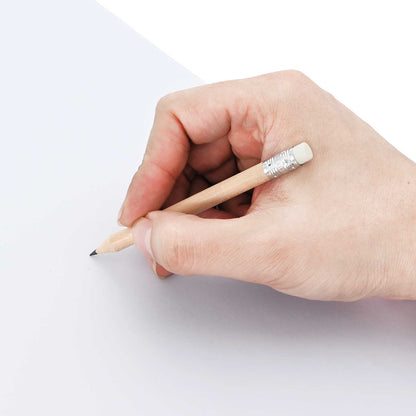 HB Pencils Ø 0.7 x 10 cm Natural Solid Poplar Wood