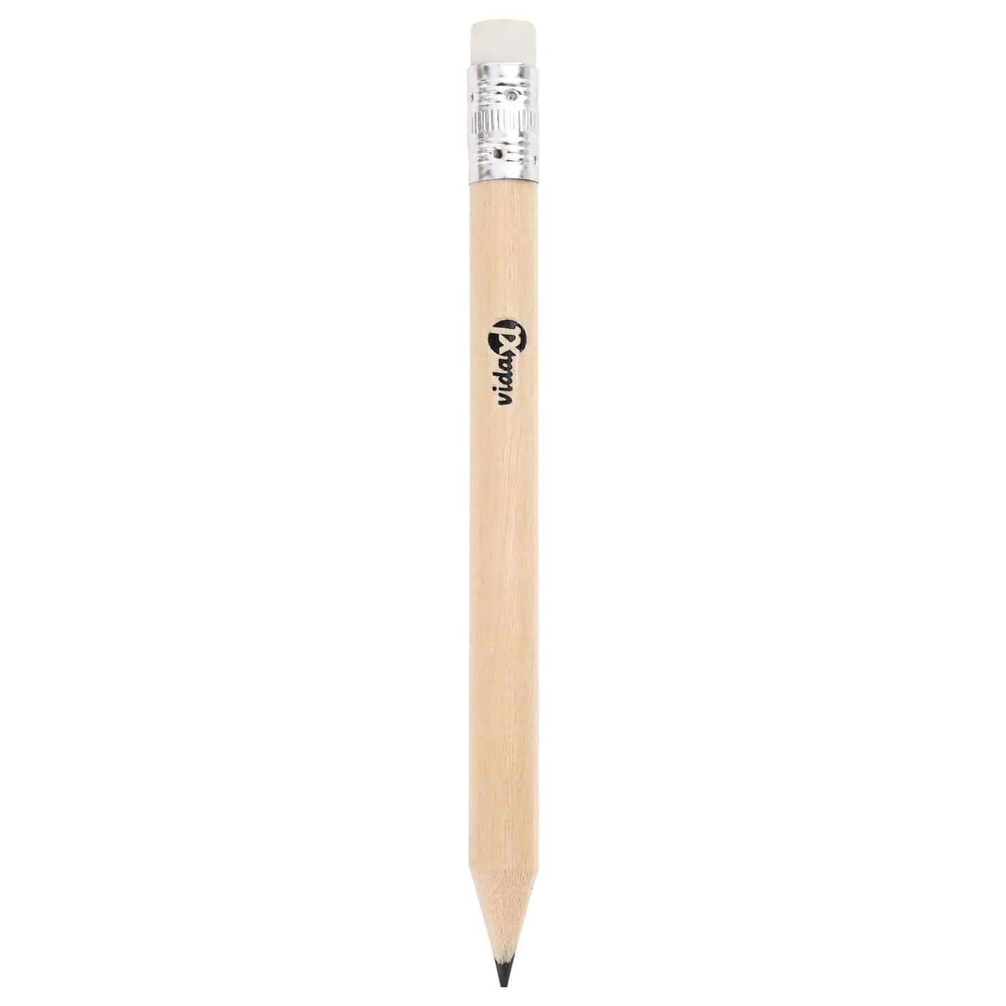 HB Pencils Ø 0.7 x 10 cm Natural Solid Poplar Wood