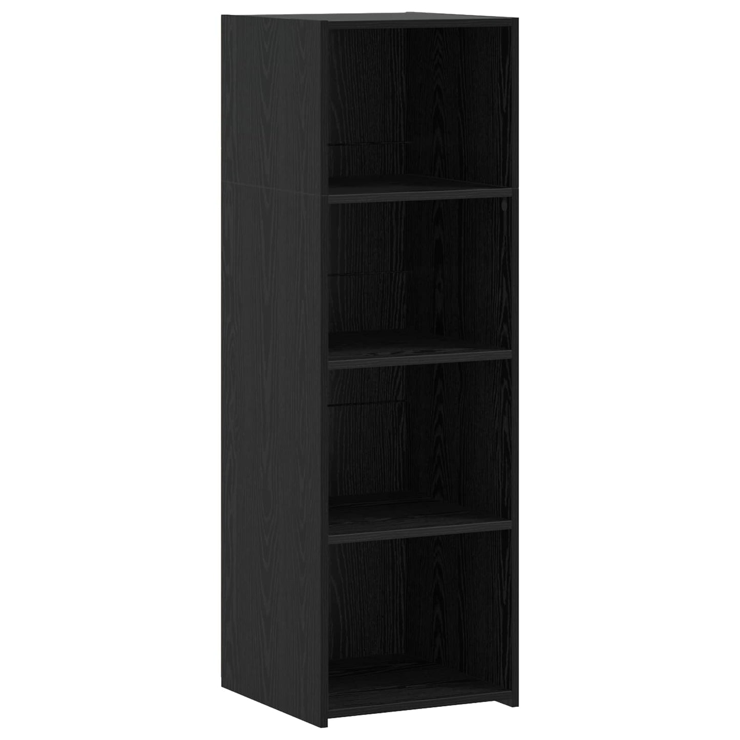 Highboard Black Oak 40 x 41 x 124 cm Engineered Wood
