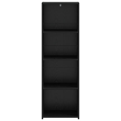 Highboard Black Oak 40 x 41 x 124 cm Engineered Wood