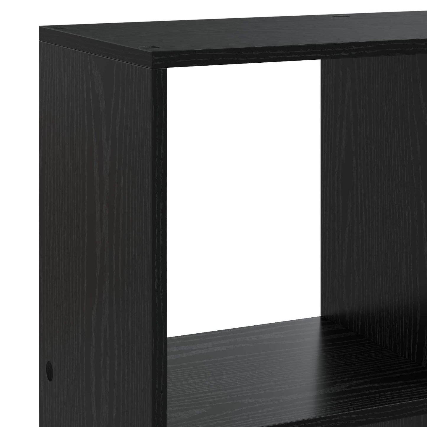 Book Cabinet 102 x 29 x 103.5 cm Engineered Wood Black Oak