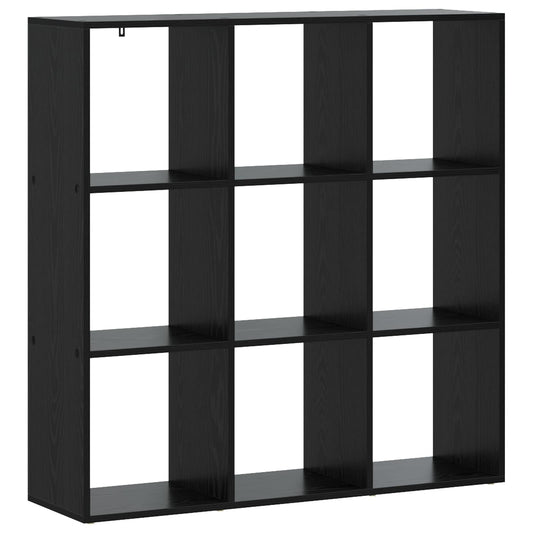 Book Cabinet 102 x 29 x 103.5 cm Engineered Wood Black Oak