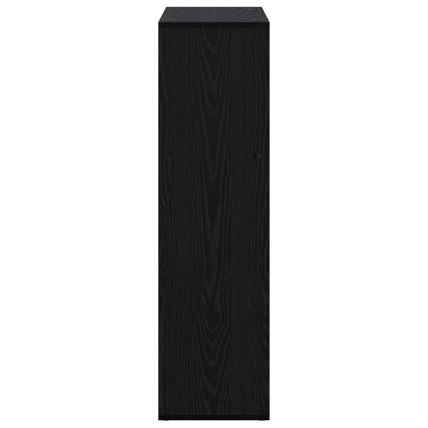 Book Cabinet 102 x 29 x 103.5 cm Engineered Wood Black Oak