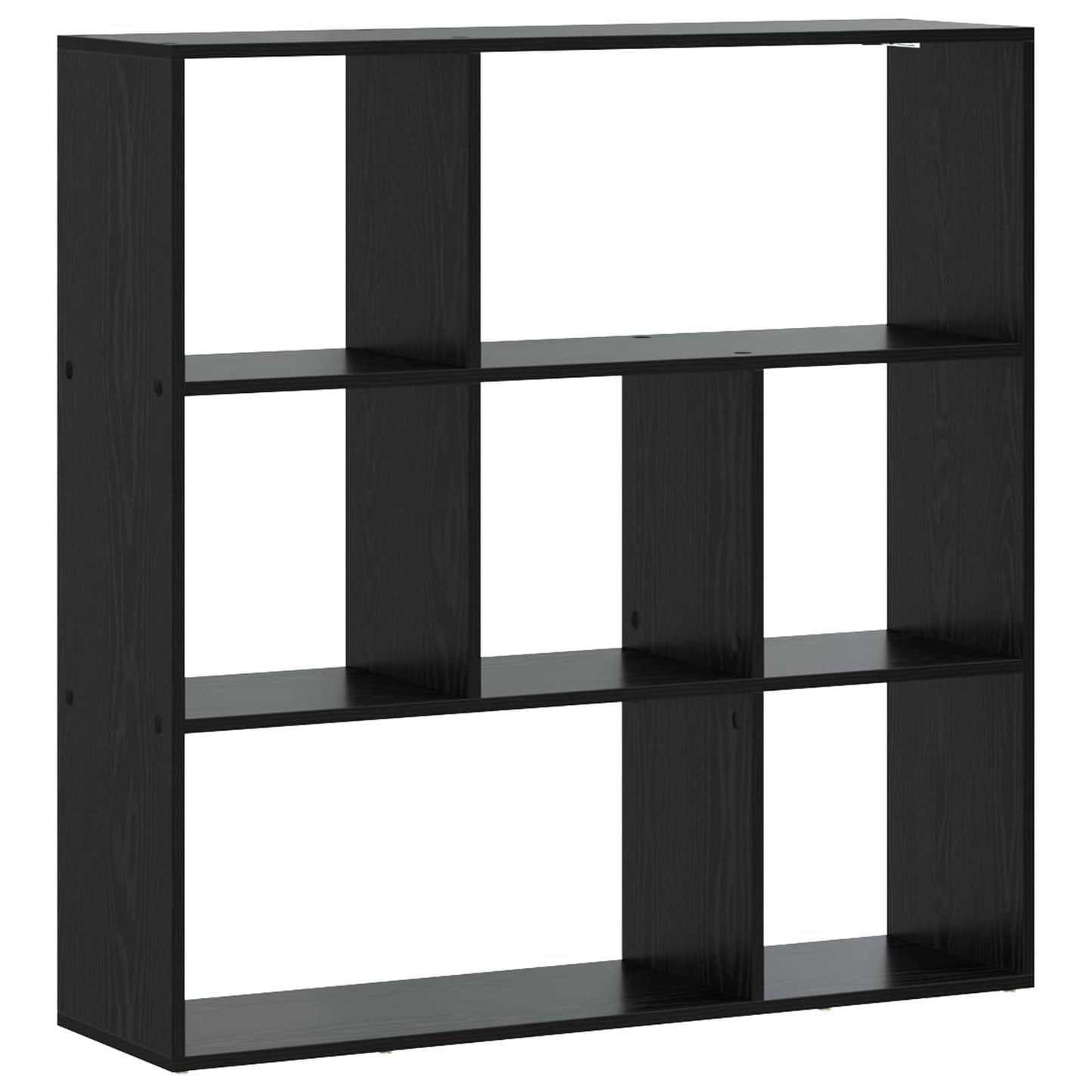 Book Cabinet 102 x 29 x 103.5 cm Engineered Wood Black Oak