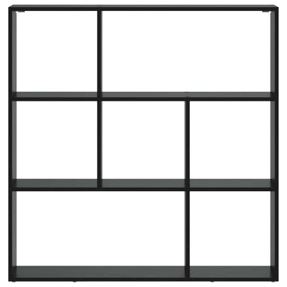 Book Cabinet 102 x 29 x 103.5 cm Engineered Wood Black Oak