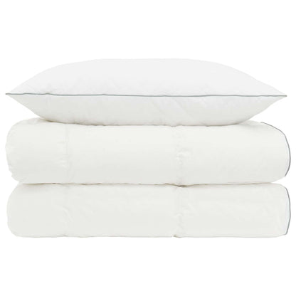 90% Goose Down Duvet Set FULDA 2 pcs 150 x 200 cm All Seasons