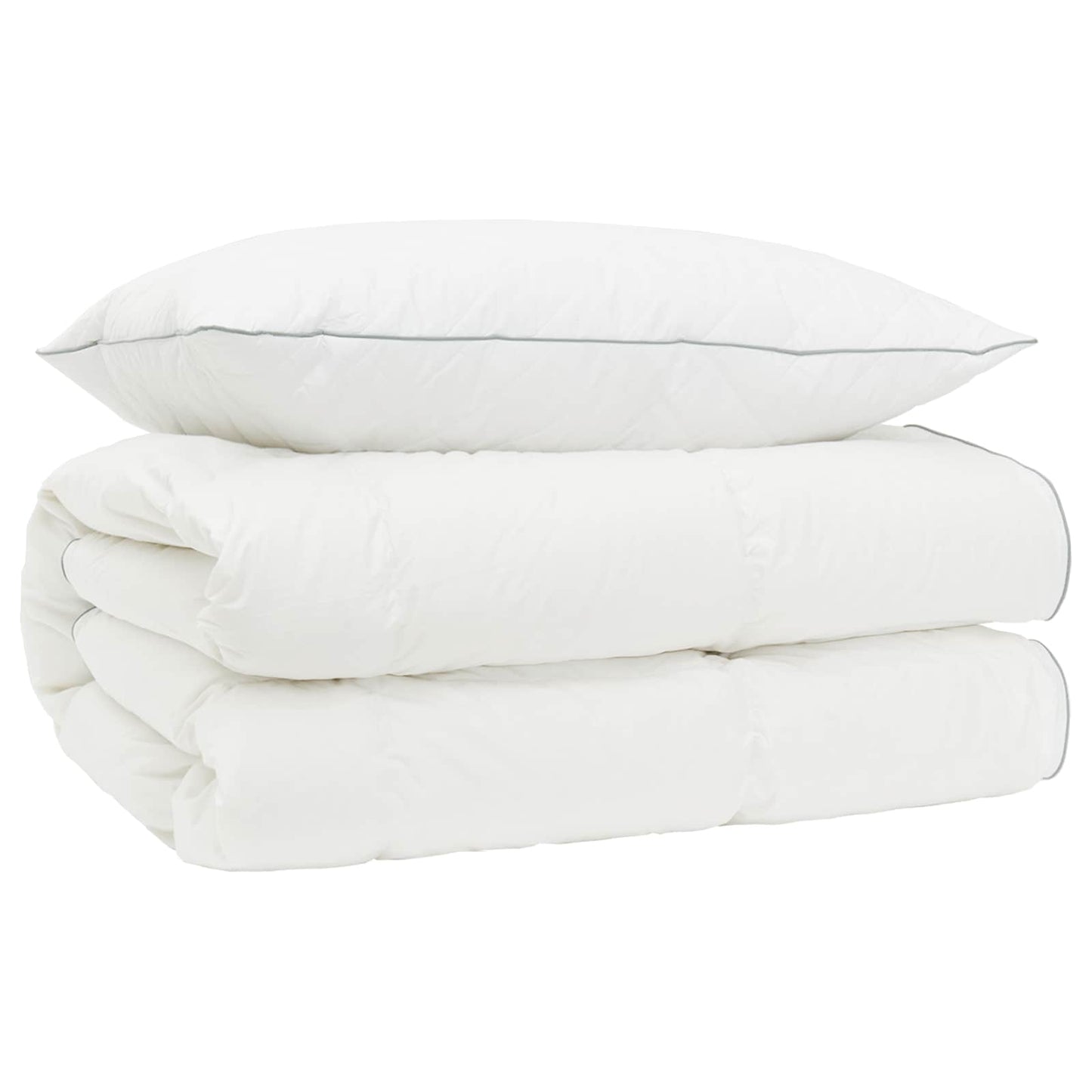 90% Goose Down Duvet Set FULDA 2 pcs 152 x 203 cm All Seasons