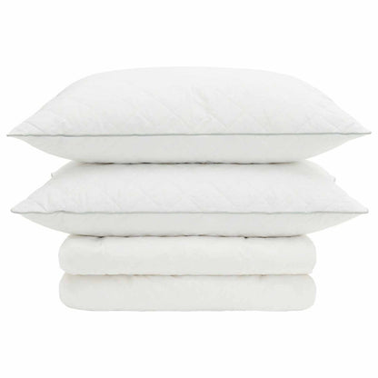 90% Goose Down Duvet Set FULDA 3 pcs 135 x 220 cm Summer White