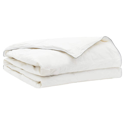 90% Goose Down Duvet Set FULDA 3 pcs 240 x 260 cm Summer White