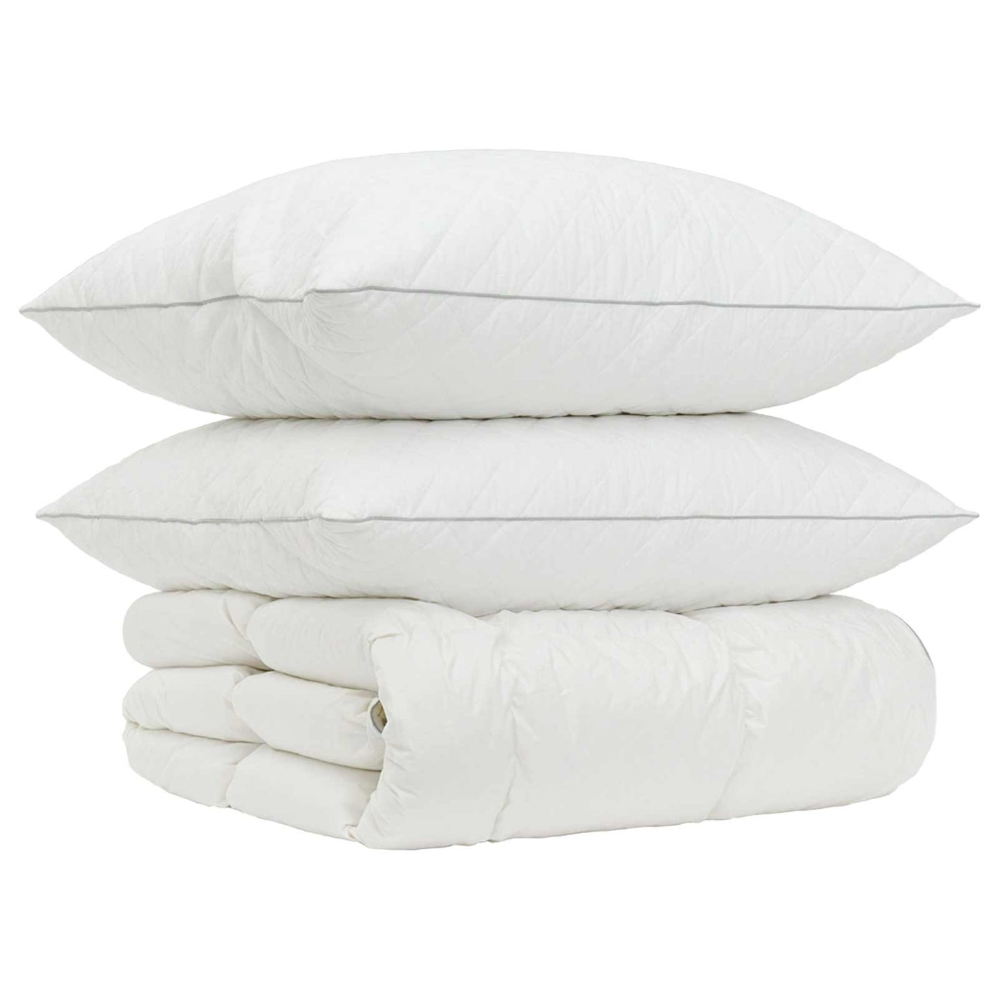 90% Goose Down Duvet Set FULDA 3 pcs 200 x 240 cm All Seasons