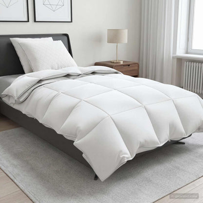 90% Goose Down Duvet Set FULDA 3 pcs 155 x 220 cm All Seasons