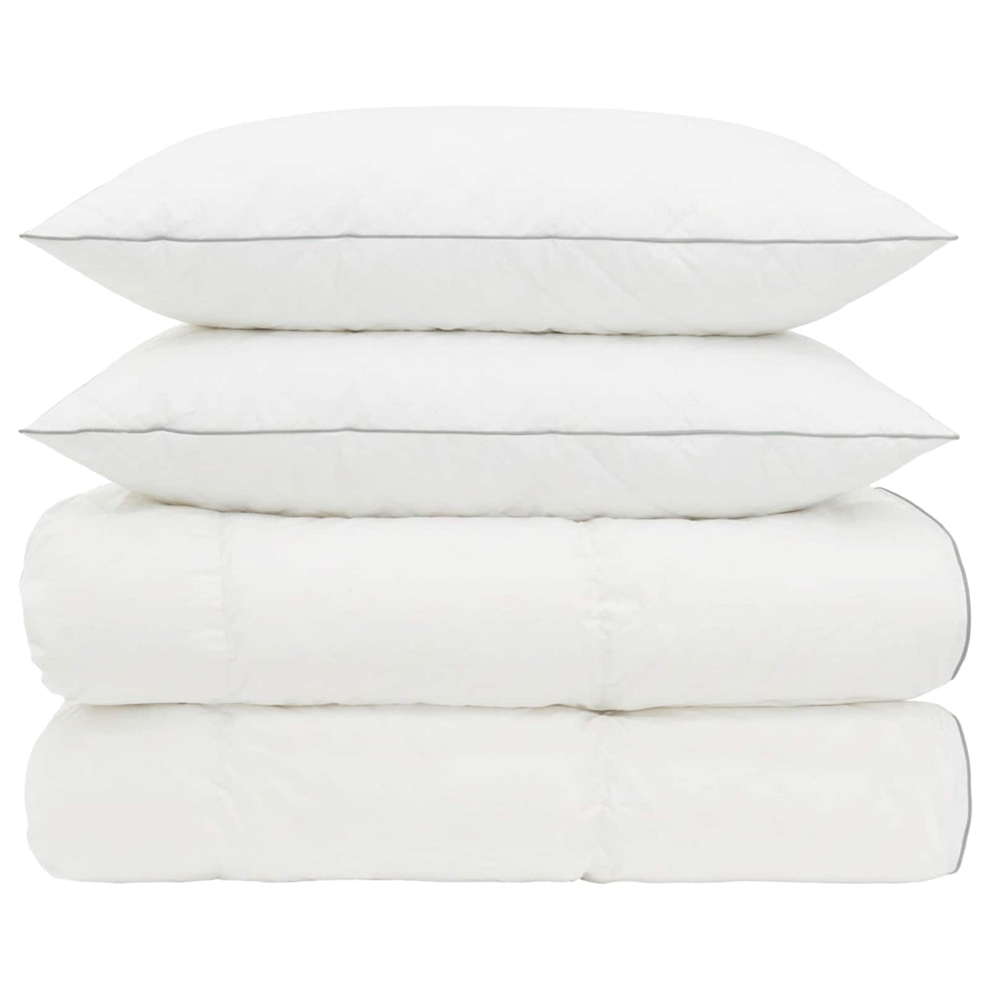 90% Goose Down Duvet Set FULDA 3 pcs 220 x 260 cm All Seasons