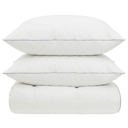 90% Goose Down Duvet Set FULDA 3 pcs 240 x 260 cm All Seasons