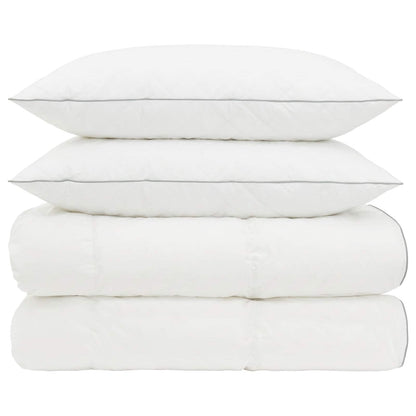 90% Goose Down Duvet Set FULDA 3 pcs 240 x 260 cm All Seasons