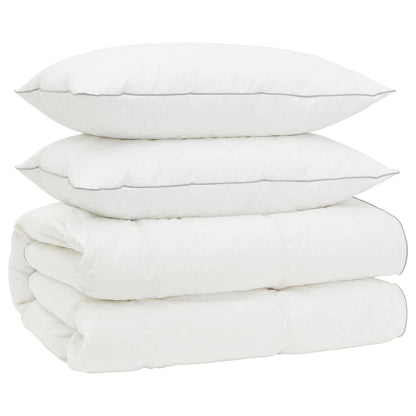 90% Goose Down Duvet Set FULDA 3 pcs 240 x 260 cm All Seasons