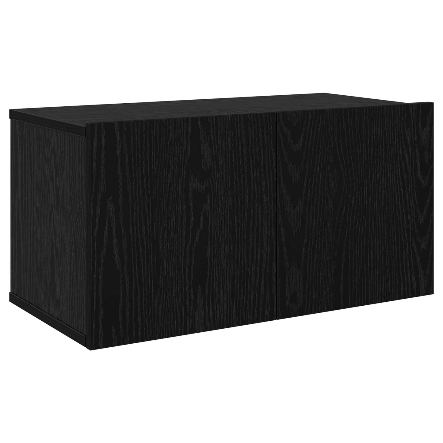 TV Cabinet Set 8 pcs 120 x 30 x 30 cm Black Oak Engineered Wood