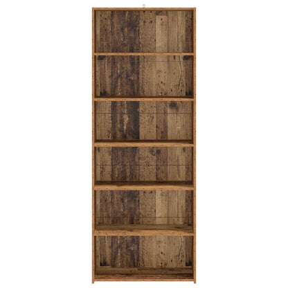Sideboard Oak Wood 70 x 41 x 185 cm Engineered Wood