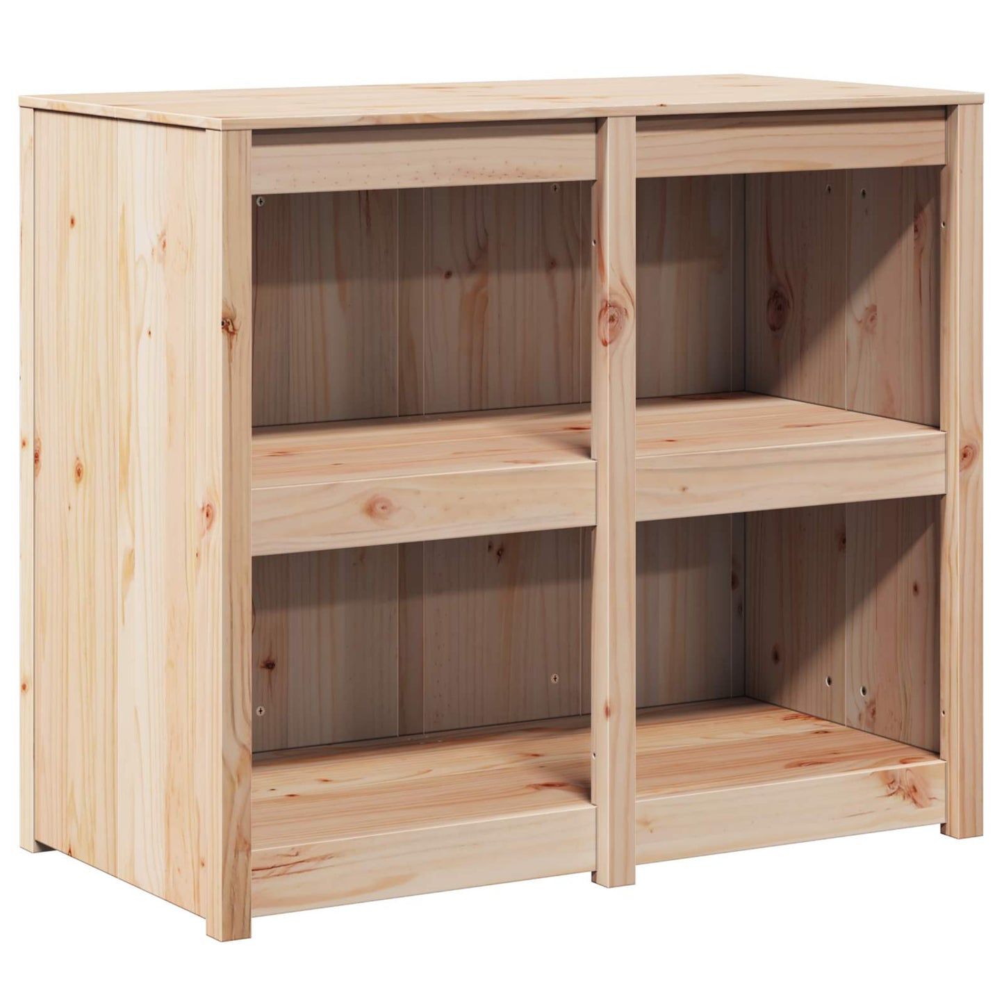 Outdoor Kitchen Cabinet MEPPEL Natural Douglas 106 x 55 x 92 cm