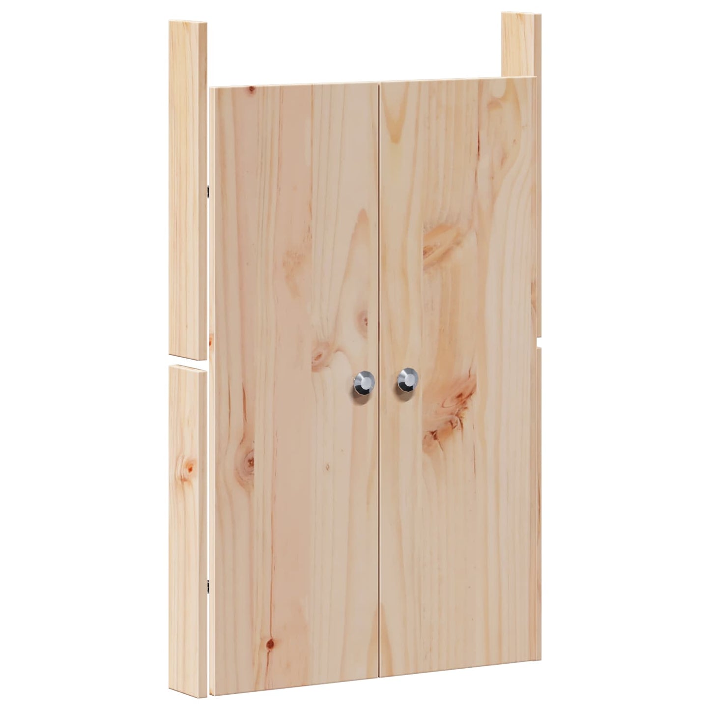 Outdoor Kitchen Cabinet MEPPEL Natural Douglas 106 x 55 x 92 cm