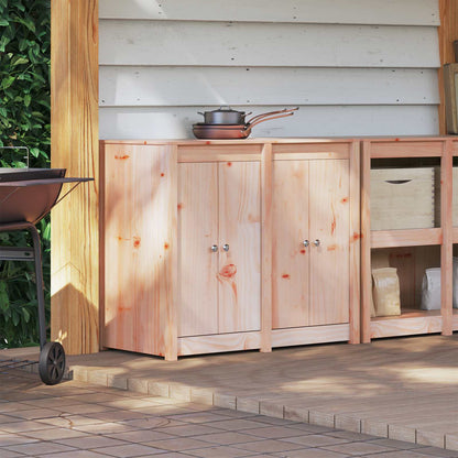 Outdoor Kitchen Cabinet MEPPEL White 106 x 55 x 92 cm