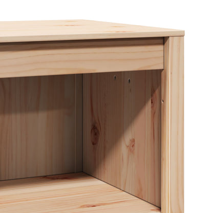 Outdoor Kitchen Cabinet MEPPEL 2 pcs Natural Douglas