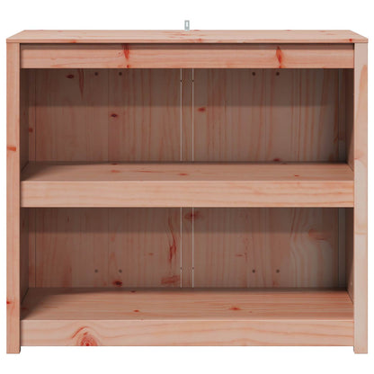 Outdoor Kitchen Cabinet MEPPEL 3 pcs White Solid Pine Wood