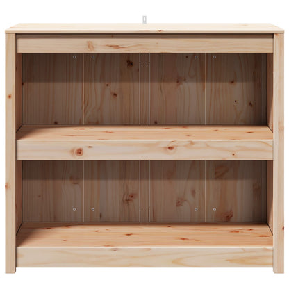 Outdoor Kitchen Cabinet MEPPEL 4 pcs Natural Douglas