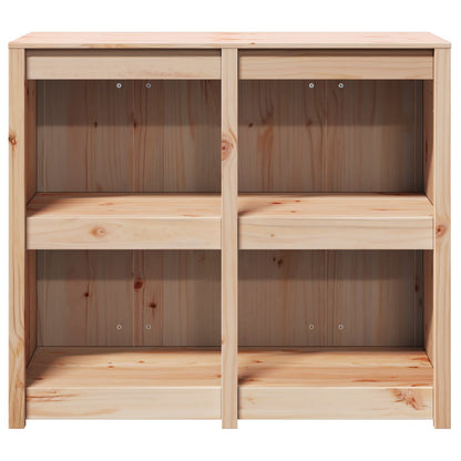 Outdoor Kitchen Cabinet MEPPEL 4 pcs Natural Douglas