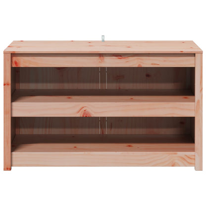 Outdoor Kitchen Cabinet MEPPEL 4 pcs White Solid Pine Wood