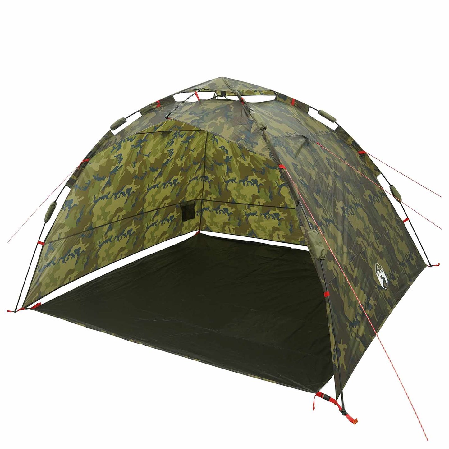 Fishing Tent Quick Release 4-Person Light Camouflage