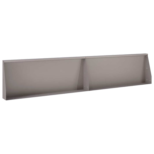 Retaining Wall 2 pcs 100 x 12 x 30 cm Weathering Steel Rusty