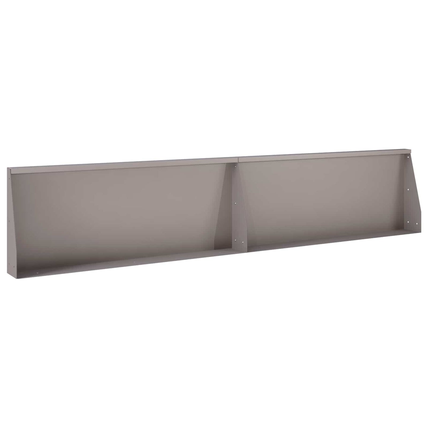 Retaining Wall 2 pcs 100 x 12 x 40 cm Weathering Steel Rusty