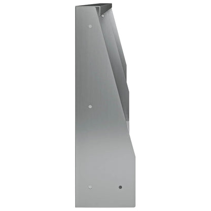 Retaining Wall 2 pcs 100 x 12 x 50 cm Galvanised Steel Silver