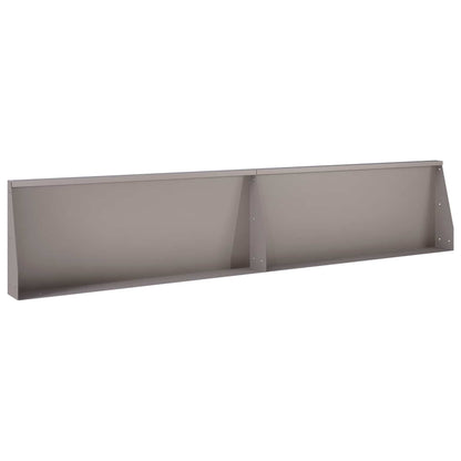 Retaining Wall 2 pcs 100 x 12 x 50 cm Weathering Steel Rusty