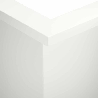 Retaining Wall 2 pcs 50 x 50 x 30 cm Steel White