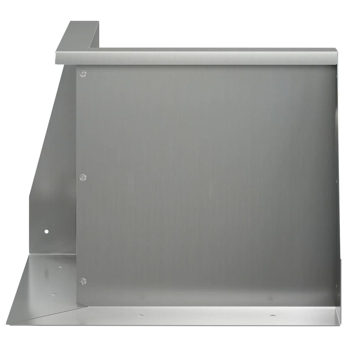Retaining Wall 50 x 50 x 40 cm Galvanised Steel Silver