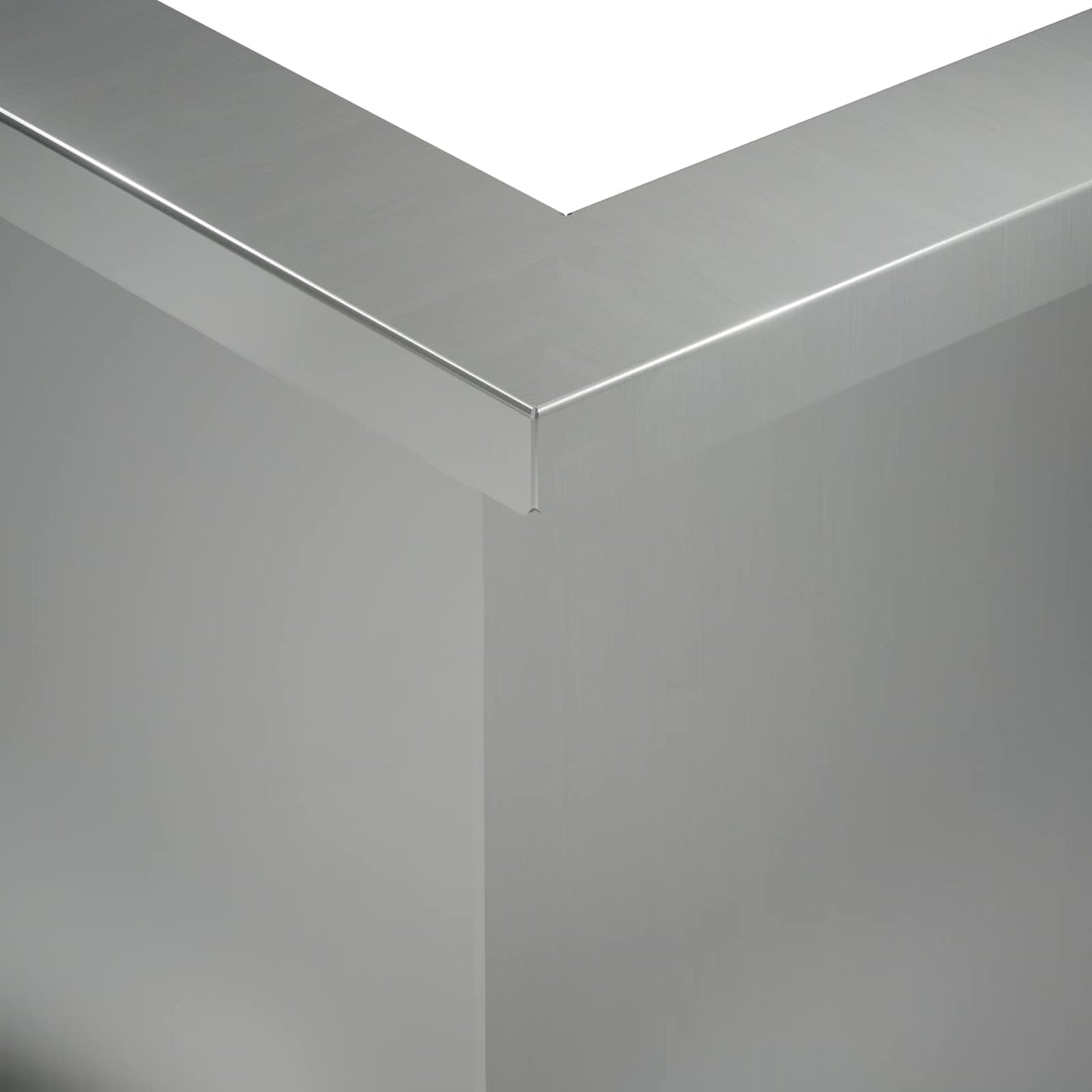 Retaining Wall 2 pcs 50 x 50 x 40 cm Galvanised Steel Silver