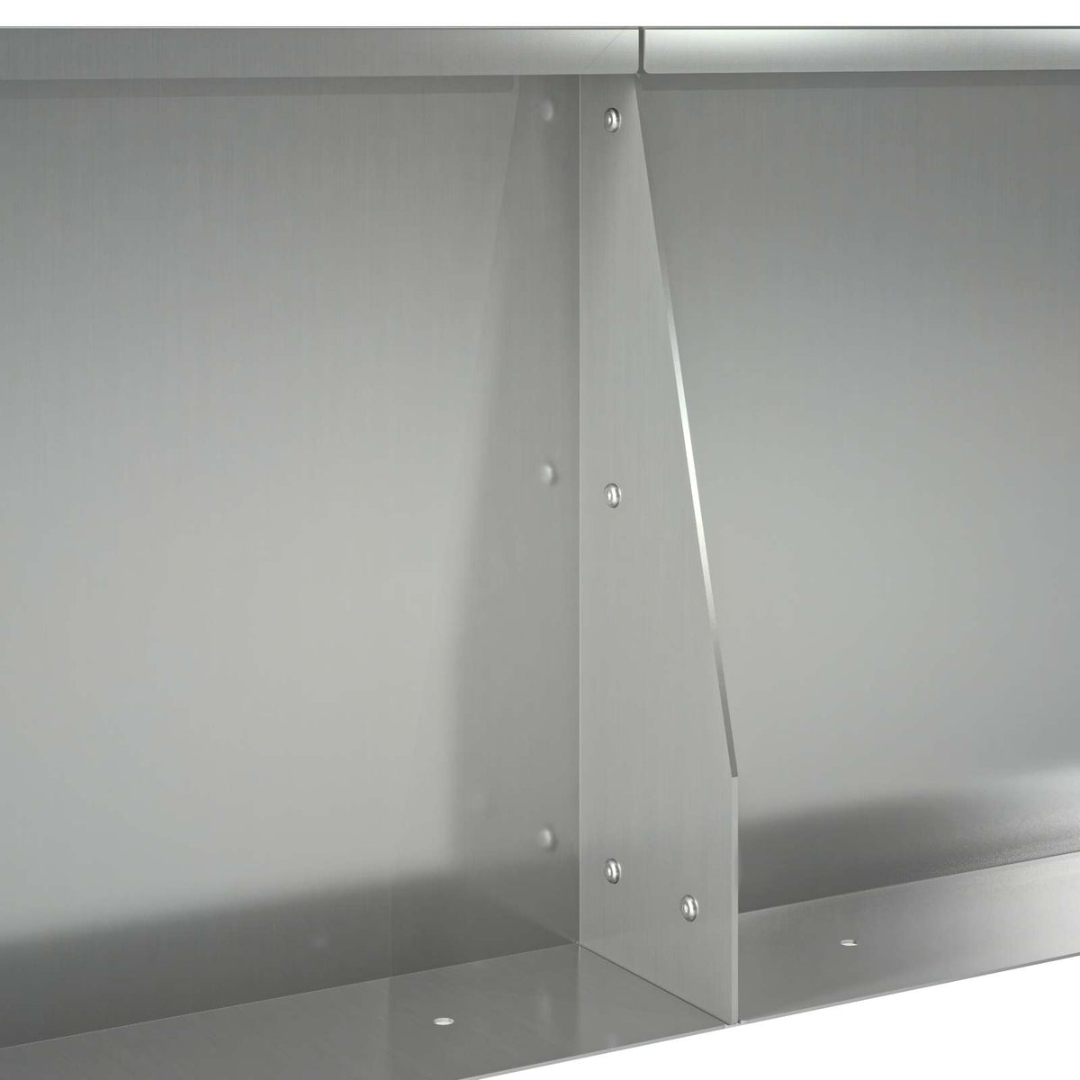 Retaining Wall 2 pcs 50 x 50 x 40 cm Galvanised Steel Silver